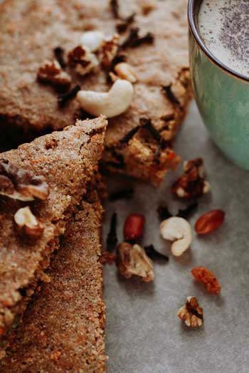 Veganism in eating disorder recovery - chocolate slice